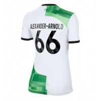 Dámy Fotbalový dres Liverpool Alexander-Arnold #66 2023-24 Venkovní Krátký Rukáv